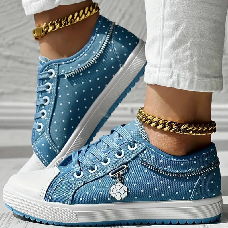 Lucienne - Floral Elegance Sneakers