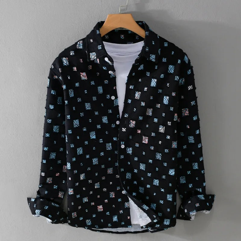 Cosmo | Retro Frayed Shirt