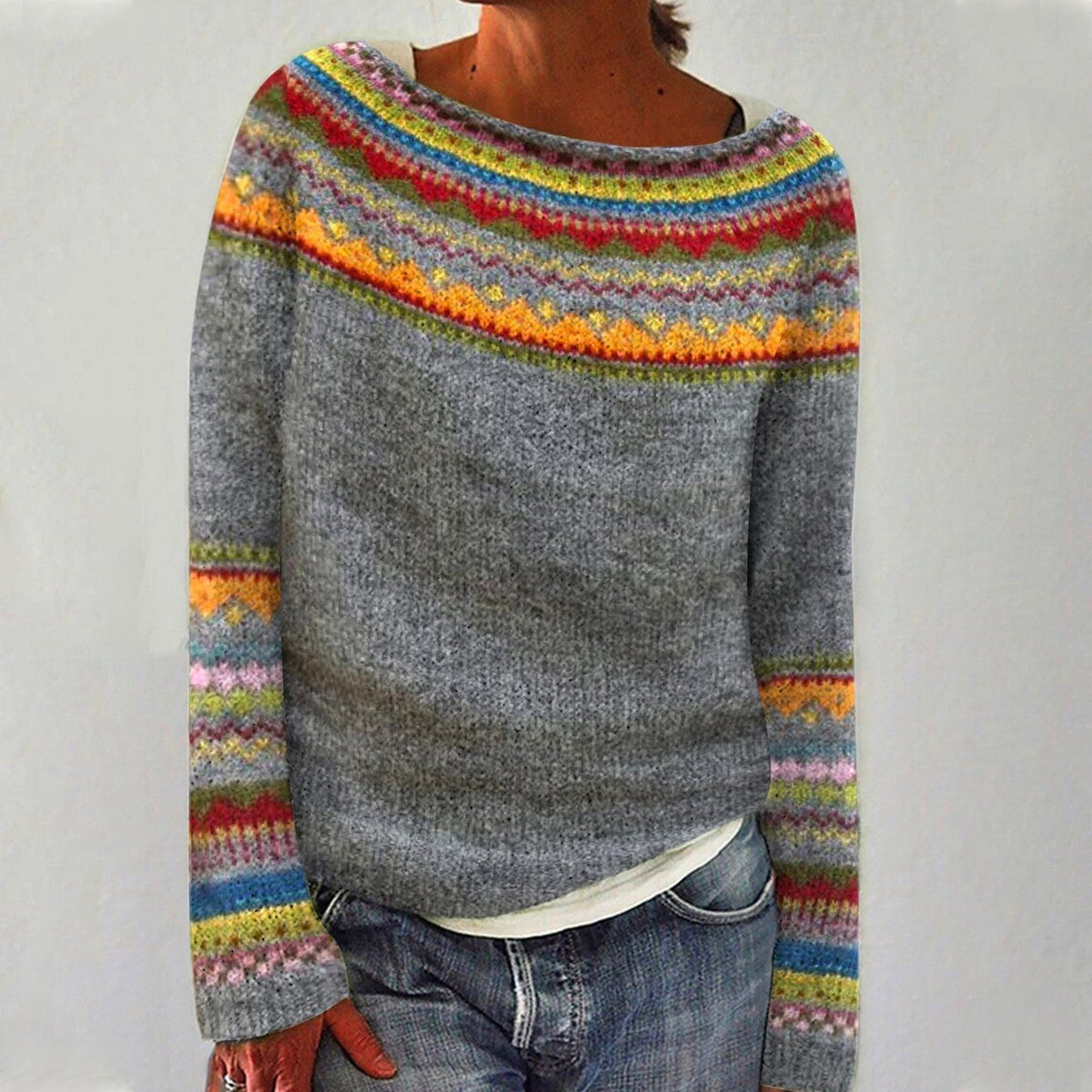 Eerika | Cozy Retro Sweater