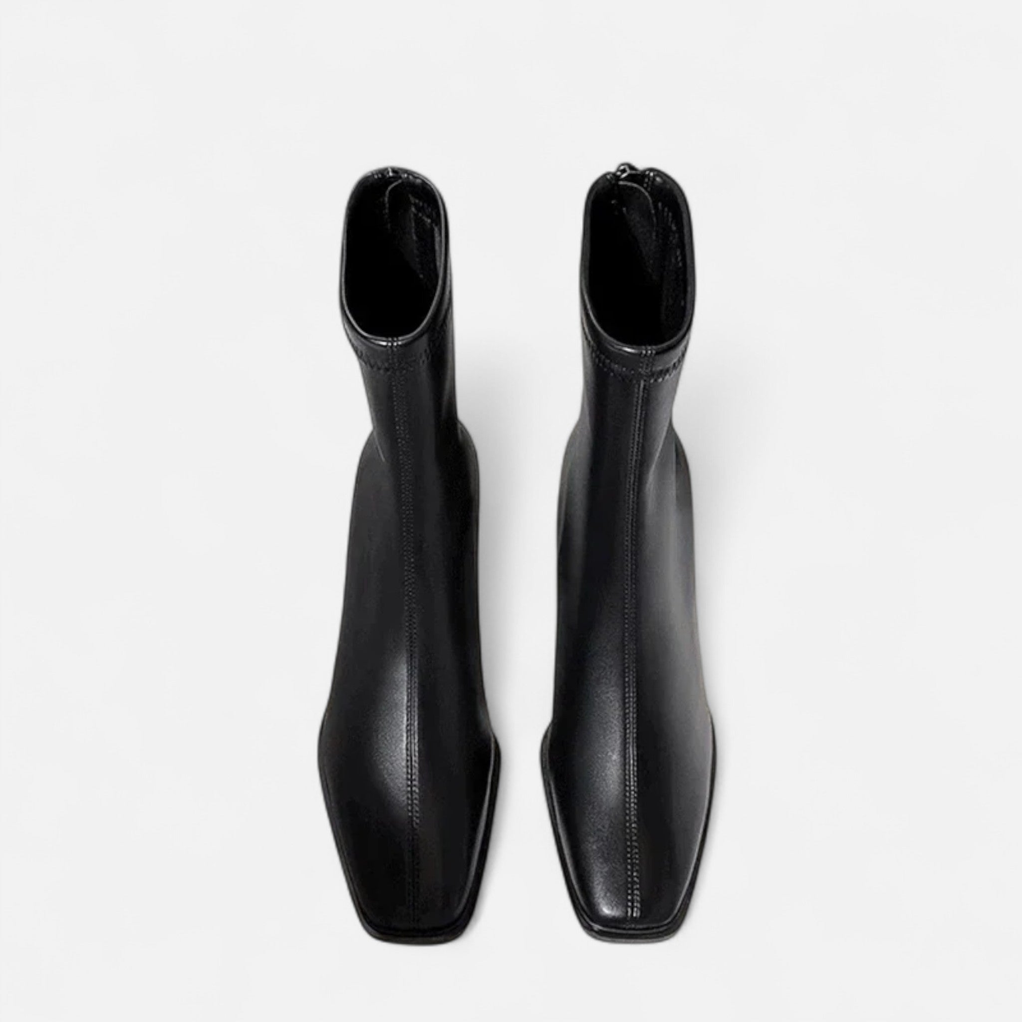 Roselains | Women’s Vintage Square-Toe Ankle Boots