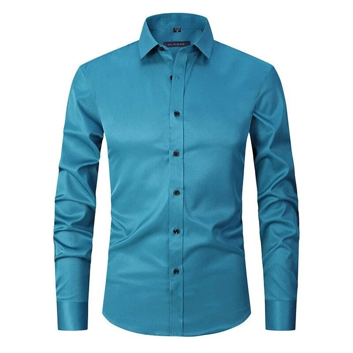 Lucas | Stretchy Anti-Crease Shirt