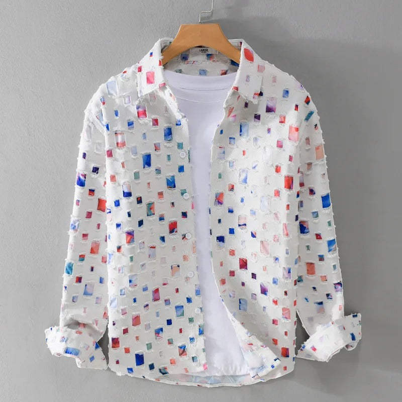 Cosmo | Retro Frayed Shirt