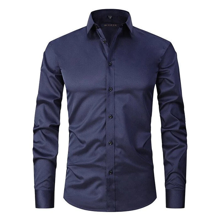 Lucas | Stretchy Anti-Crease Shirt