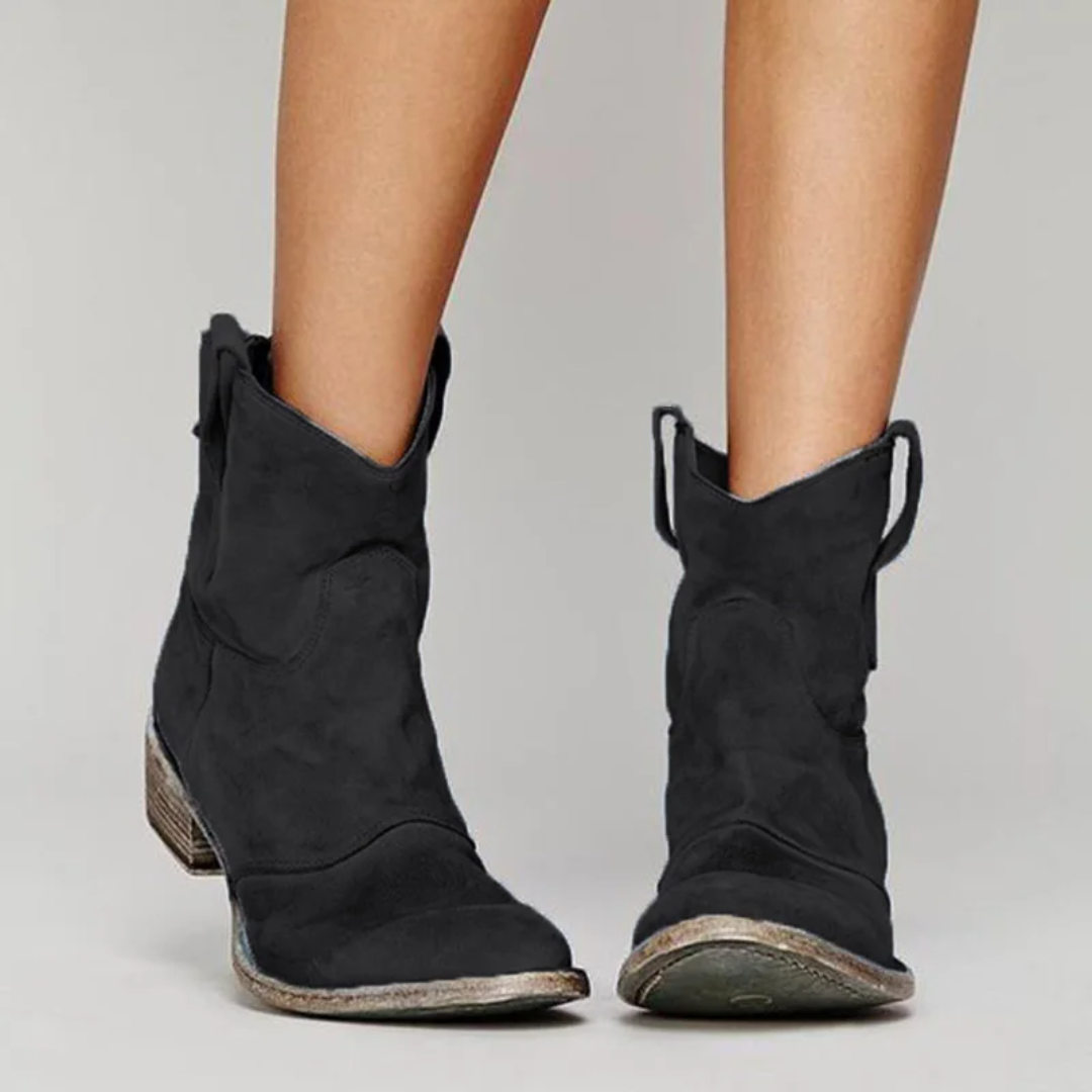 Noelle |Chic Suede Ankle Boots