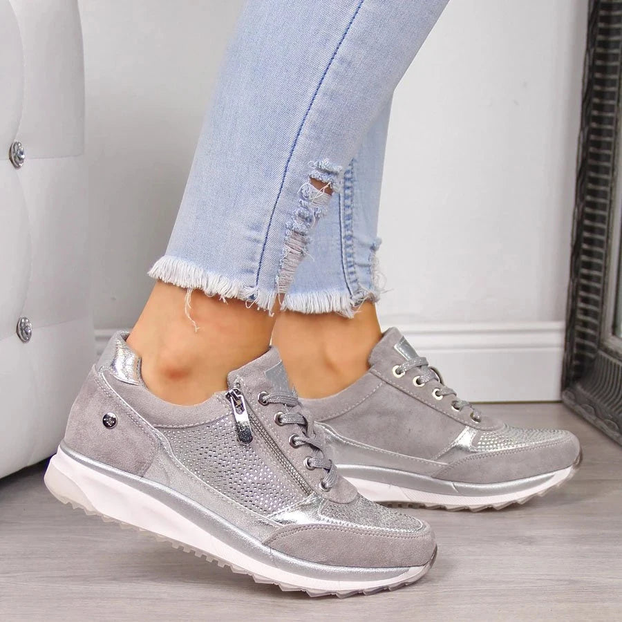 Herrie – Zip-Up Orthopedic Sneakers
