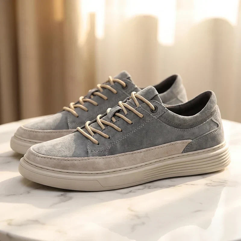 Matty - Suede Cushioned Casual Sneakers