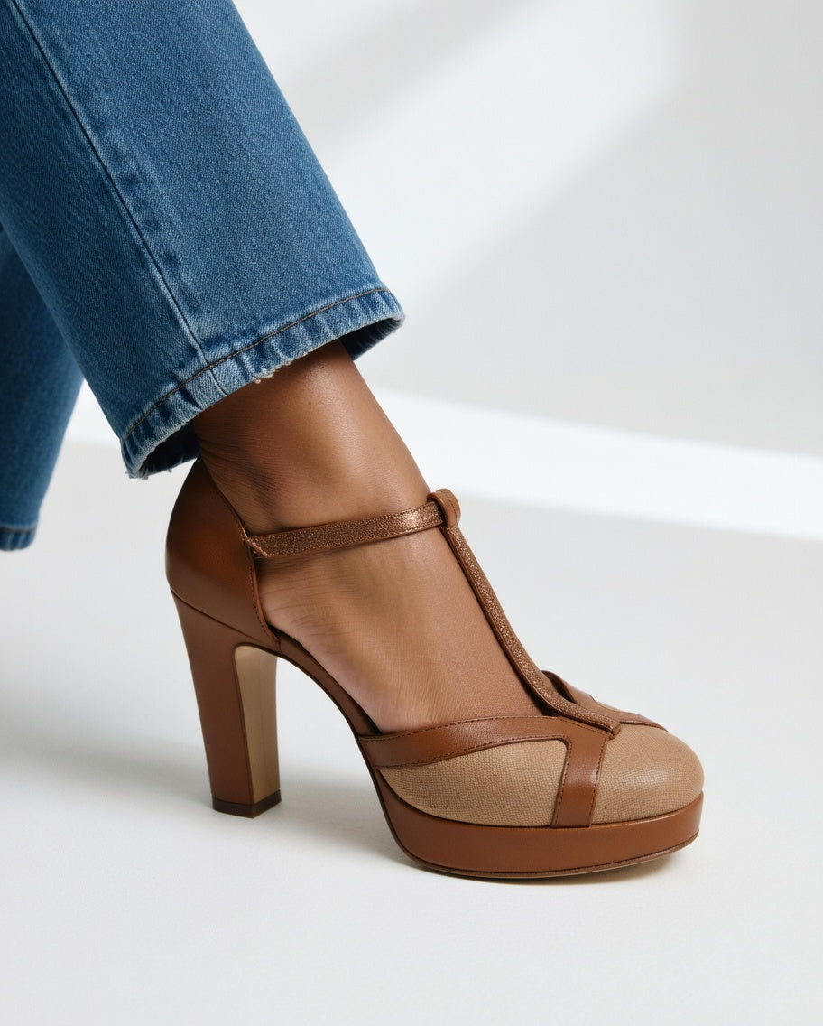 Mailene - Retro Ergonomic Elegant Heels