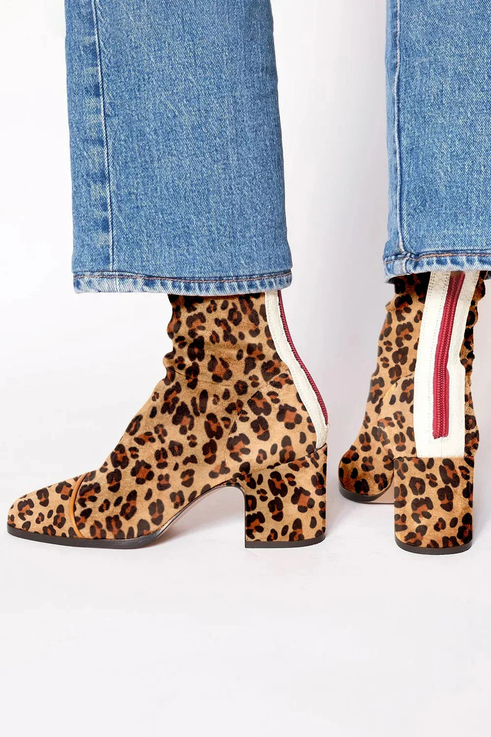 Melody | Square Toe Heeled Boots