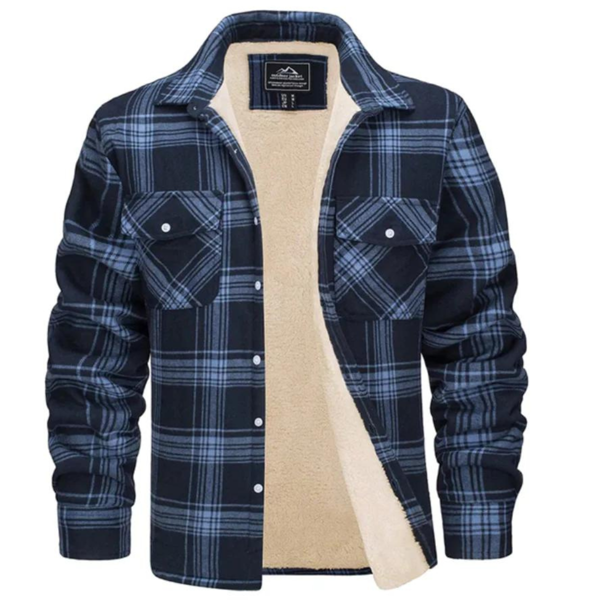 Mr. Rutig Sherpa Check Shirt Jacket