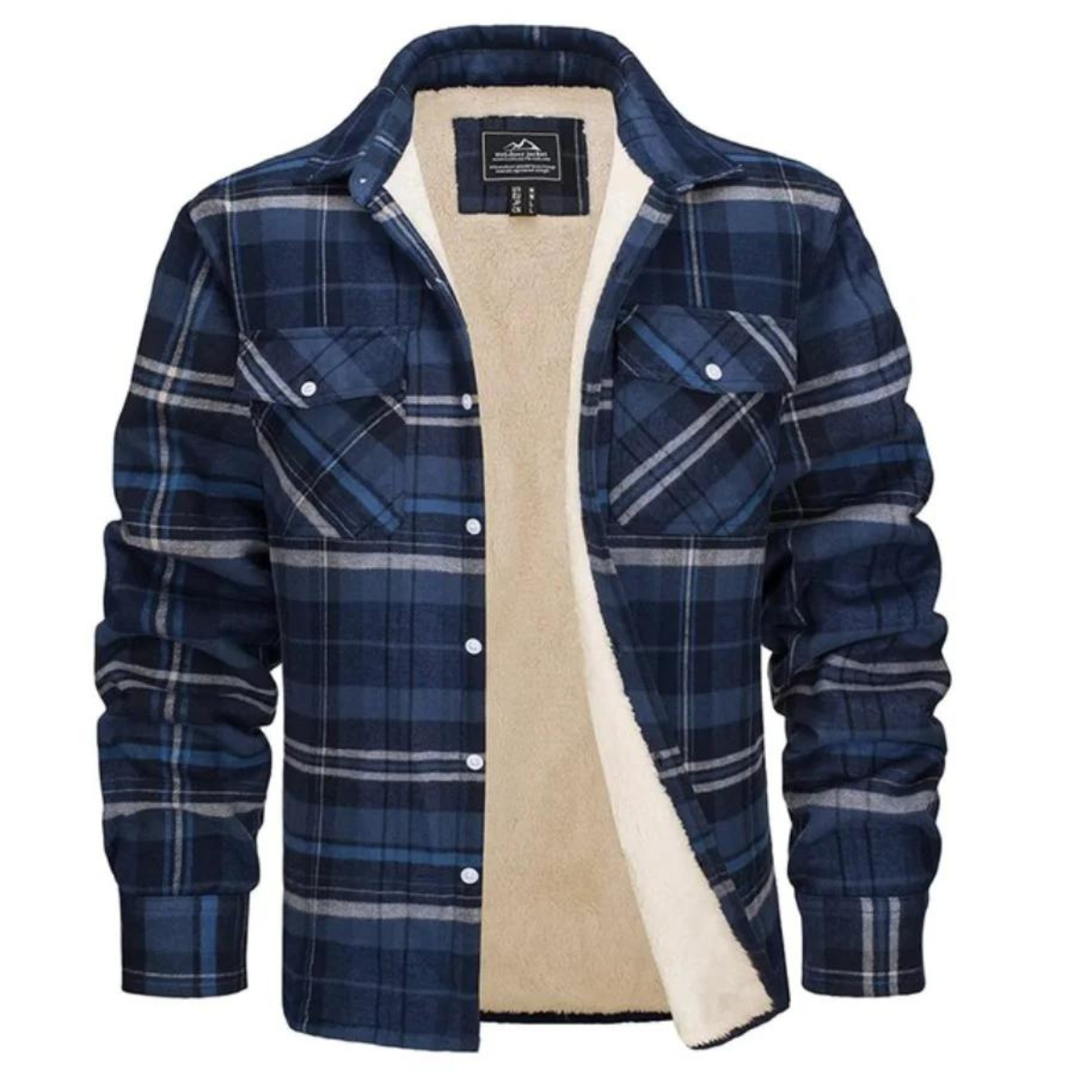 Mr. Rutig Sherpa Check Shirt Jacket