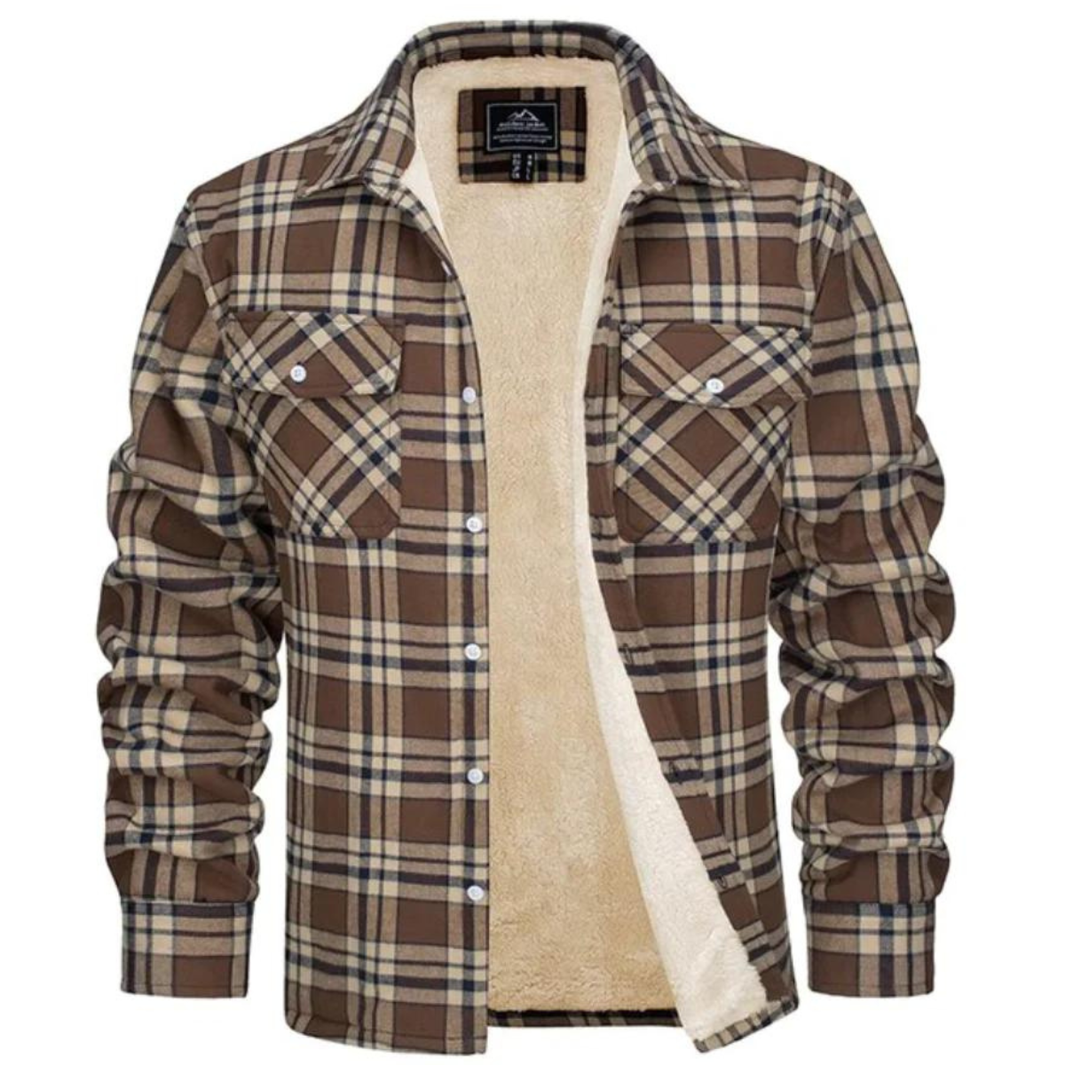 Mr. Rutig Sherpa Check Shirt Jacket