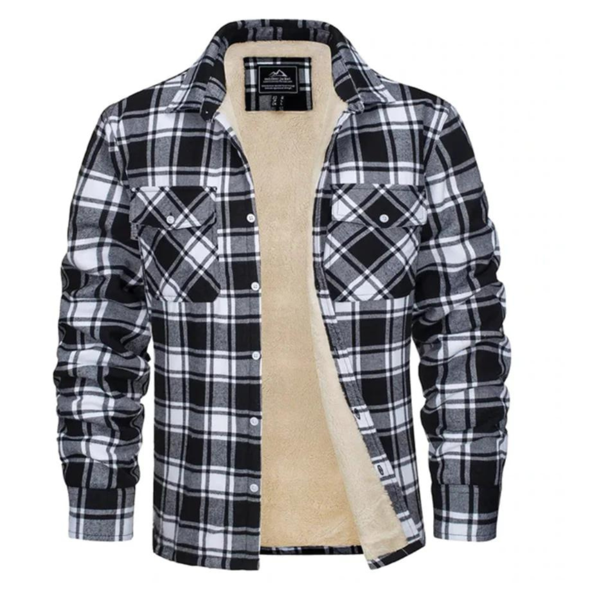 Mr. Rutig Sherpa Check Shirt Jacket