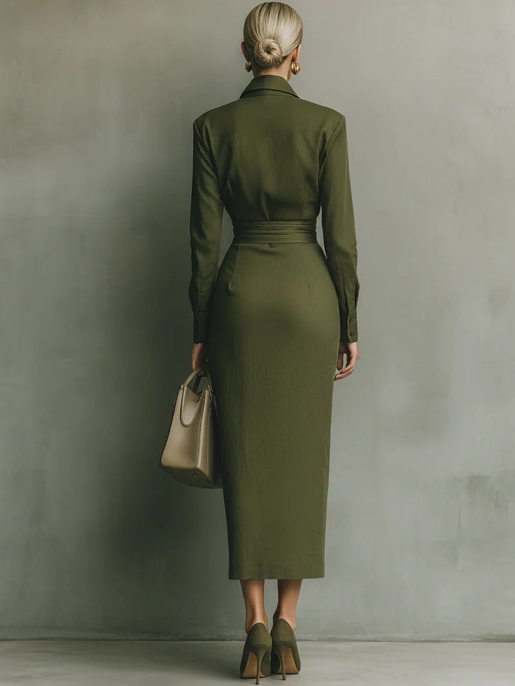 Eva | Cotton Blended Maxi Dress