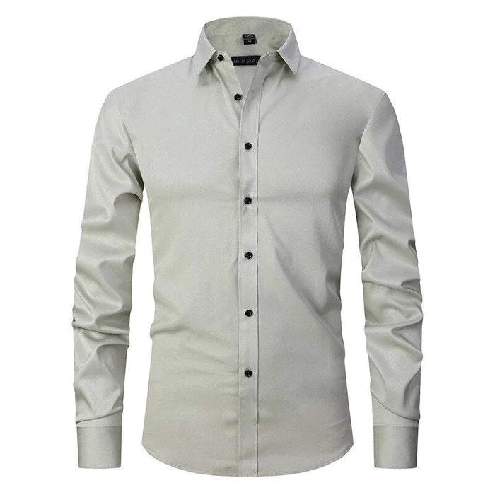 Lucas | Stretchy Anti-Crease Shirt