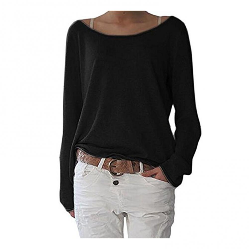 Women's Elegant Round Neck Everyday Sweater