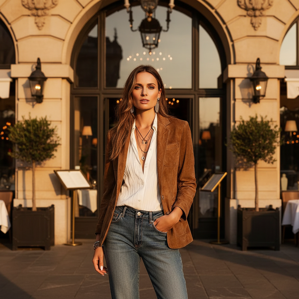 Verona | Vintage Suede Jacket