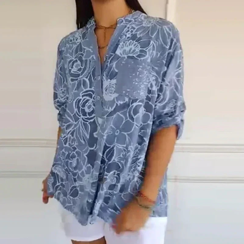 Lottie | Flower Print Blouse
