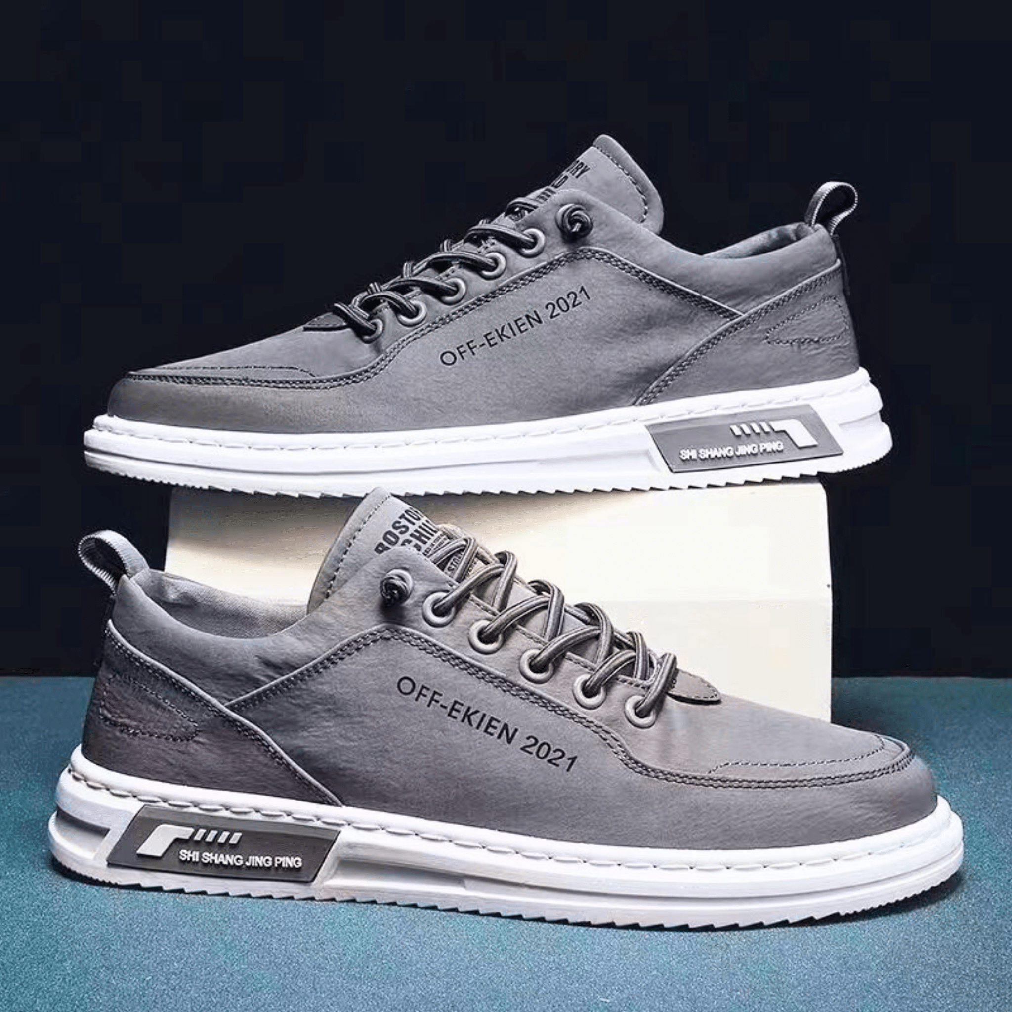 Charlie - Premium Leather Urban Sneakers