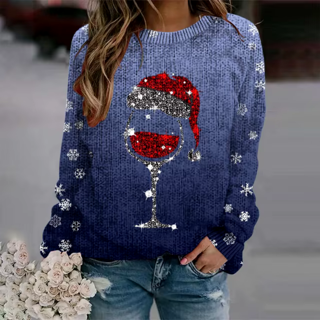 Women's Cozy Christmas Sweater Festive Knit