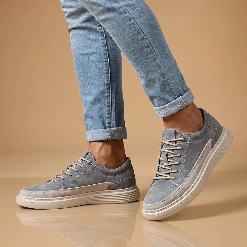 Matty - Suede Cushioned Casual Sneakers