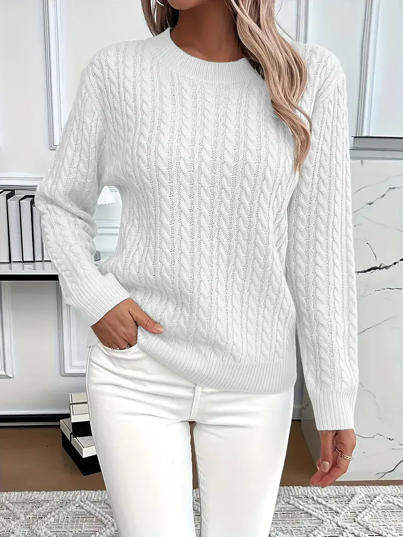 Baylor | Comfortable Cable Knit Jumper