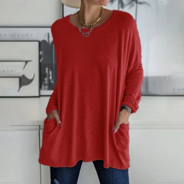 Sistine | Relaxed Long Sleeve Top