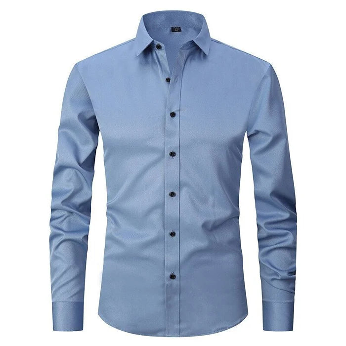 Lucas | Stretchy Anti-Crease Shirt