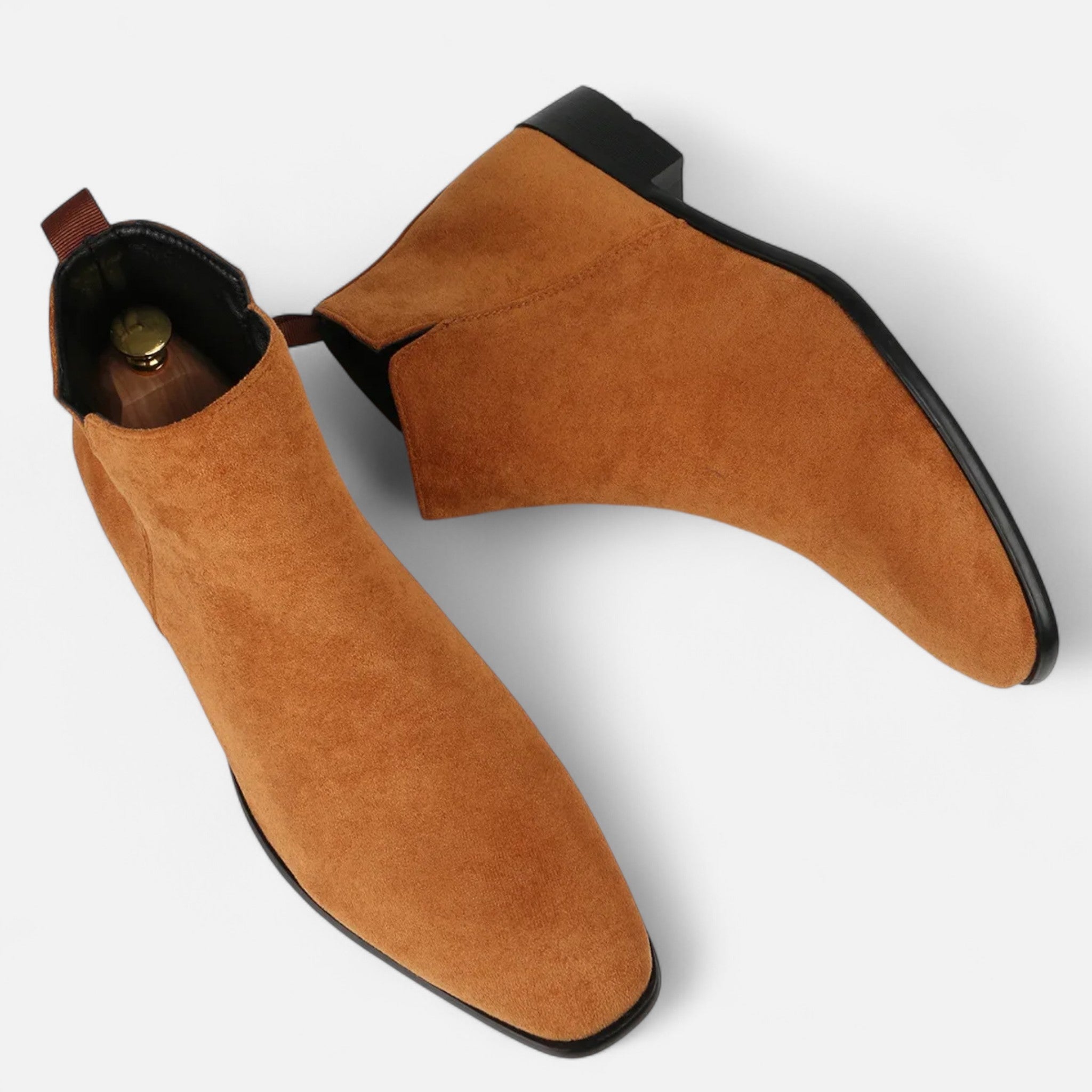Roselains | Men’s Square-Toe Chelsea Boots
