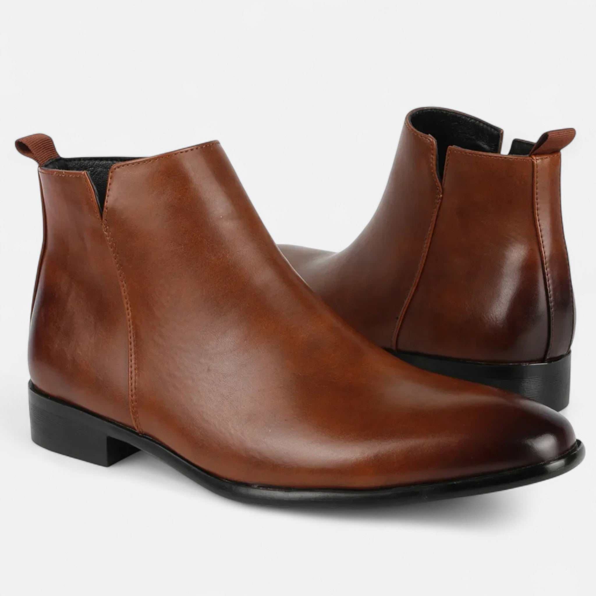 Roselains | Men’s Square-Toe Chelsea Boots