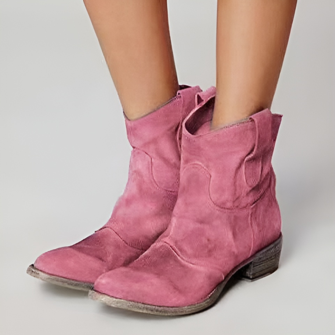 Noelle |Chic Suede Ankle Boots