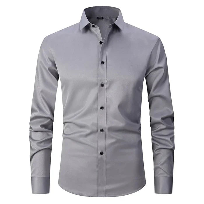 Lucas | Stretchy Anti-Crease Shirt