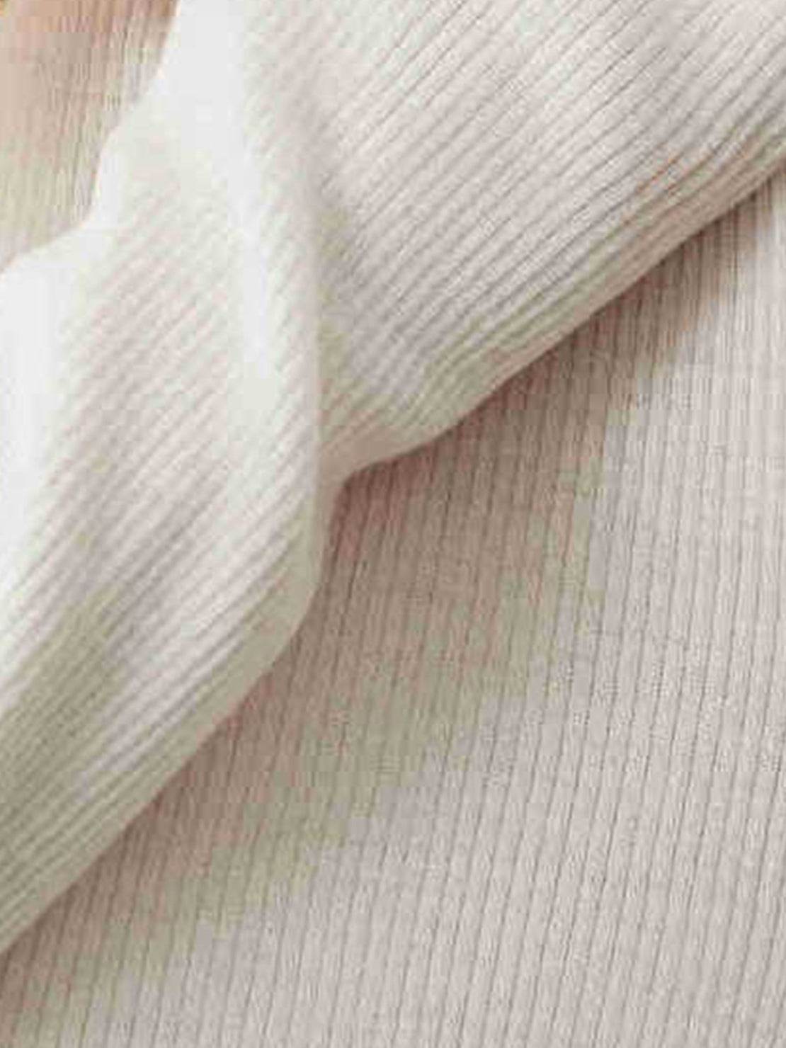 Zip-Up Knit Cardigan Jacket