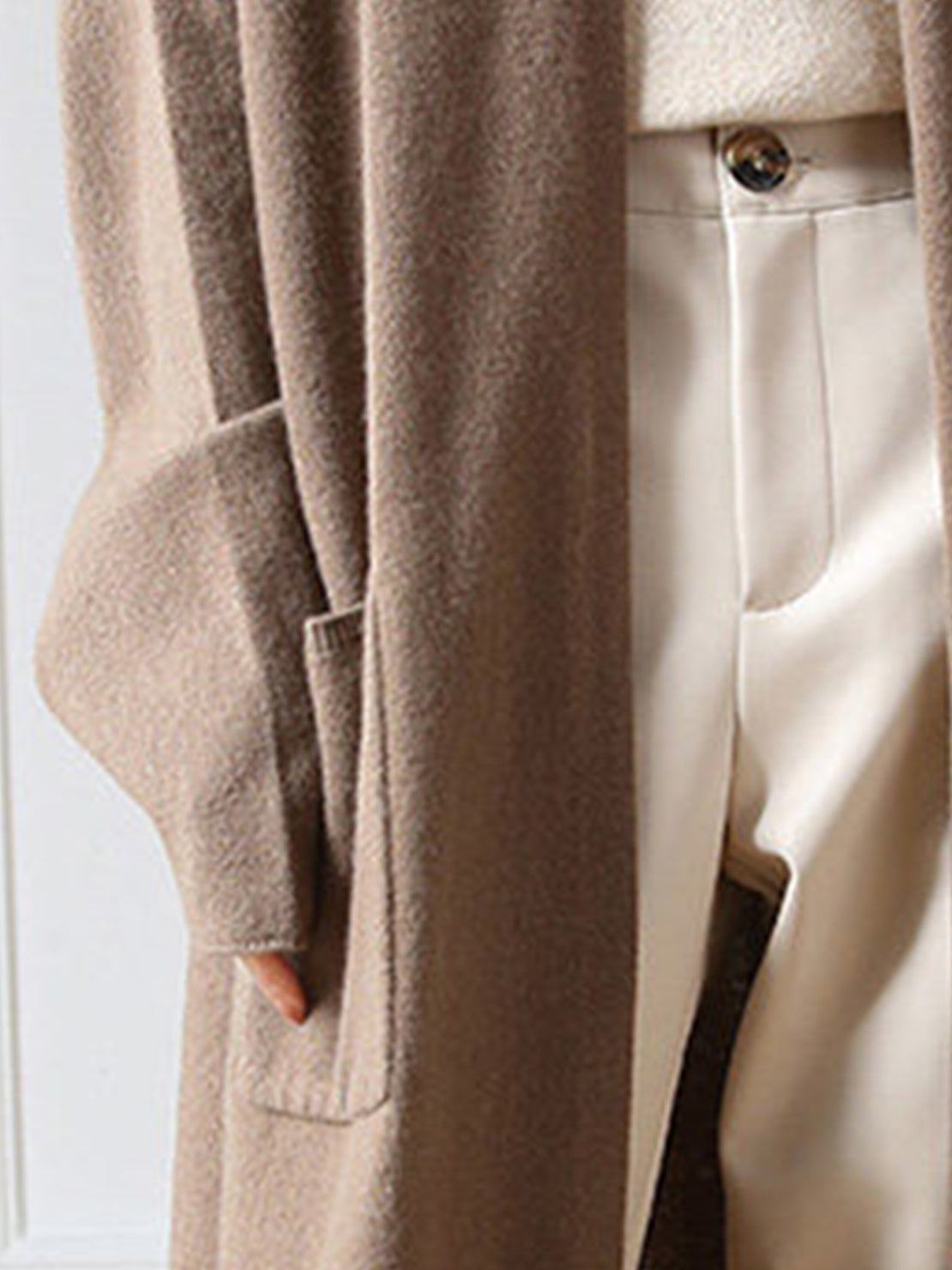 100% Australian Merino Wool Long Cardigan