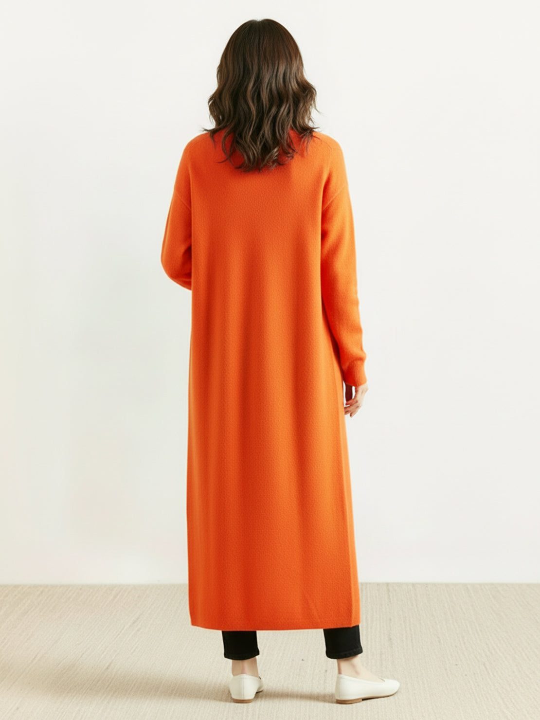 100% Australian Merino Wool Long Cardigan