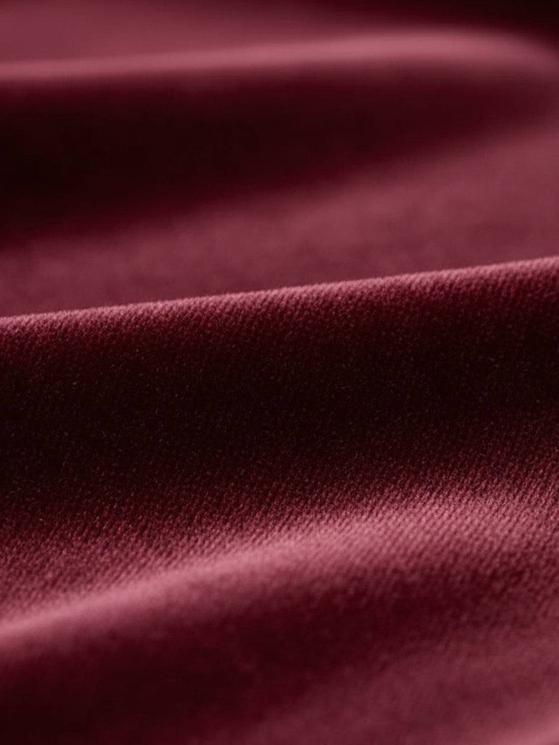 Ultra-Soft Velvet Half-Zip Hoodie