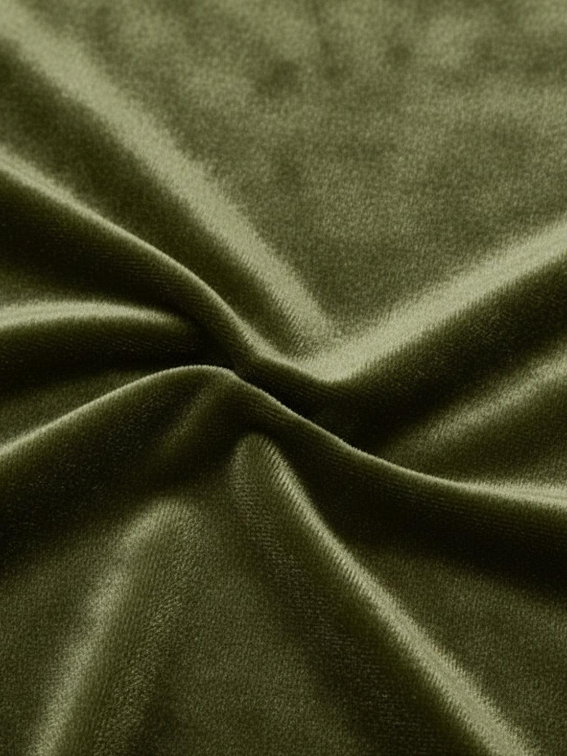 Ultra-Soft Velvet Half-Zip Hoodie