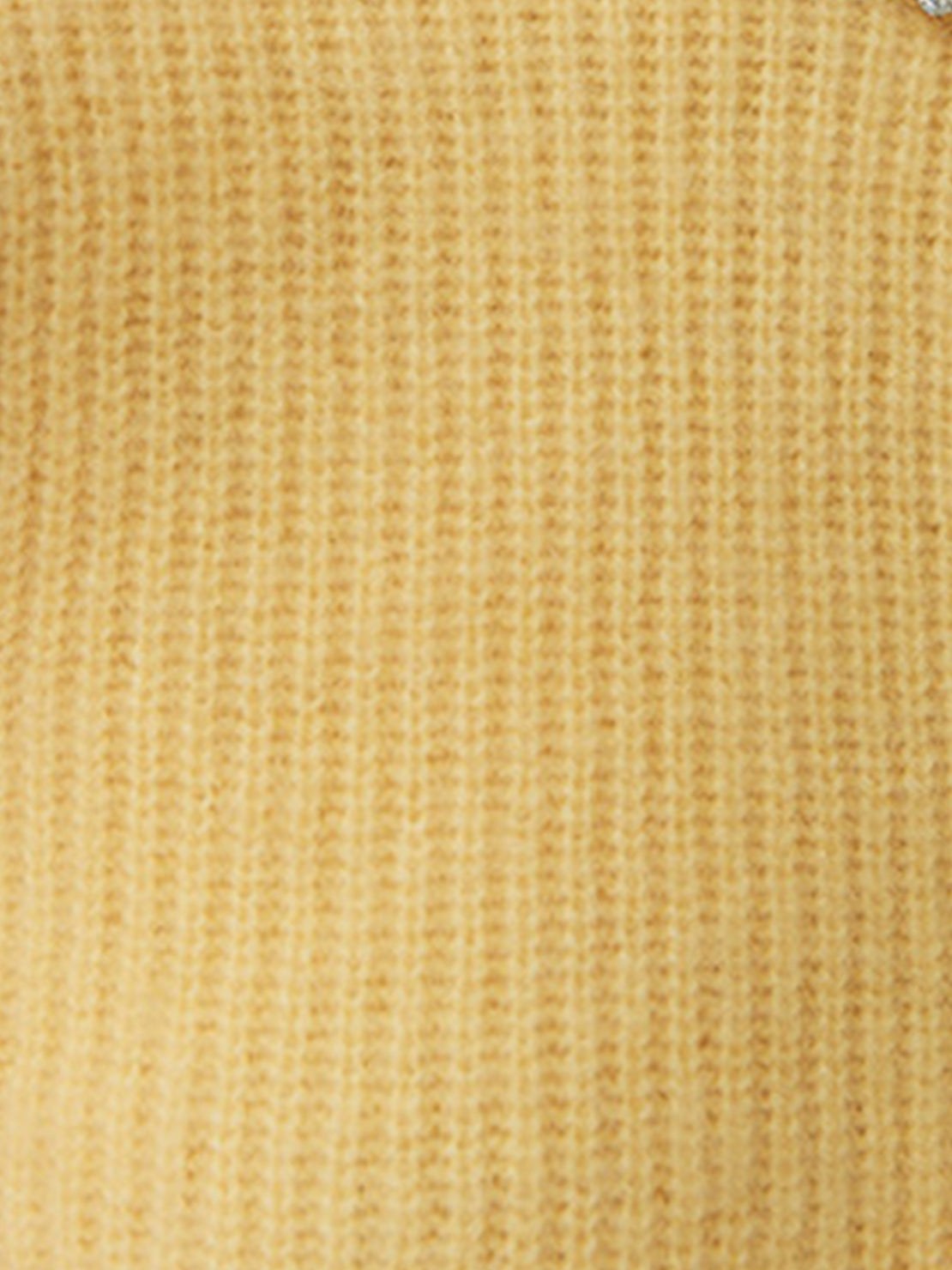 100% Alashan Cashmere Diamond-Collar Cardigan