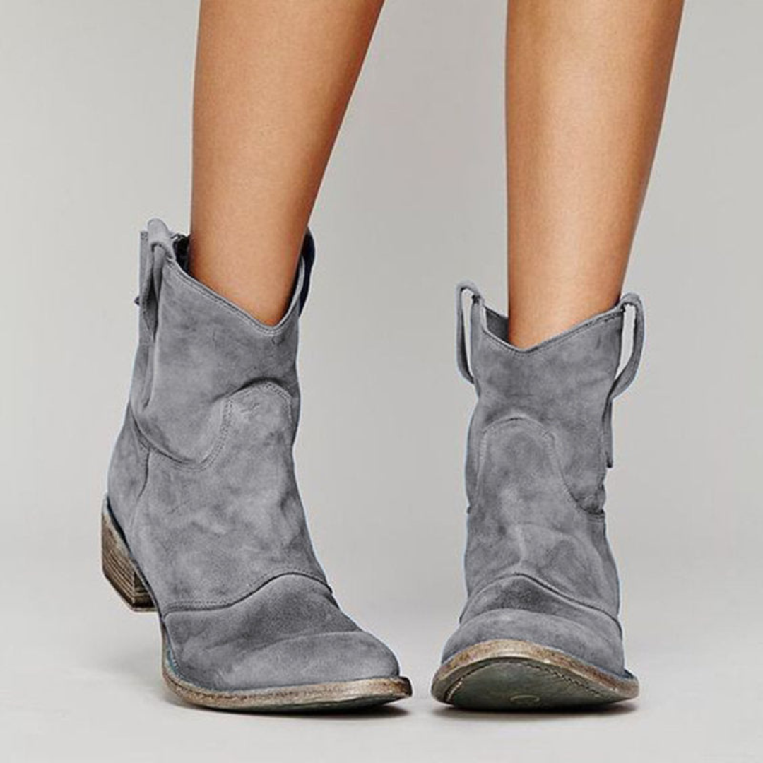 Noelle |Chic Suede Ankle Boots