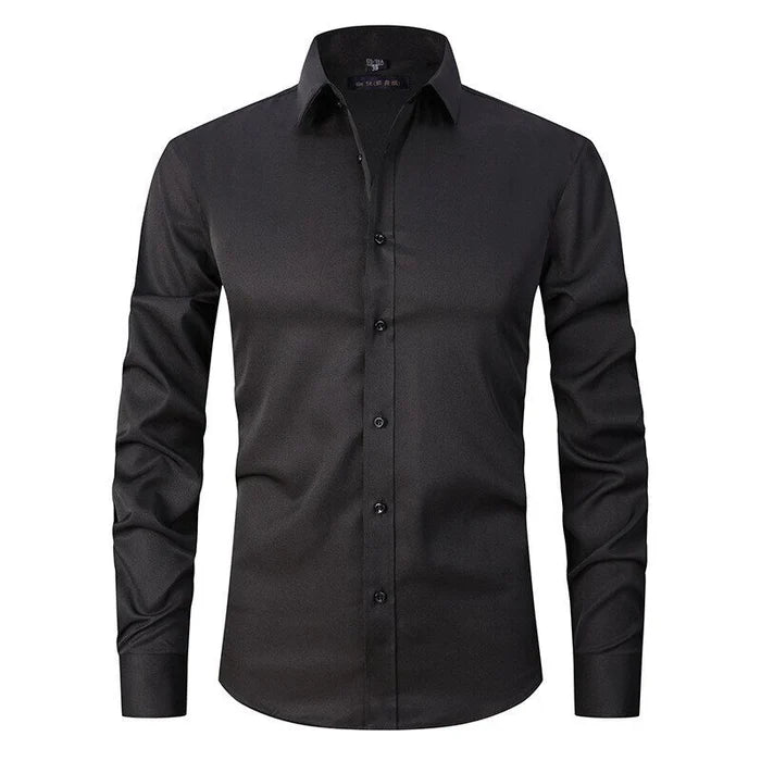 Lucas | Stretchy Anti-Crease Shirt
