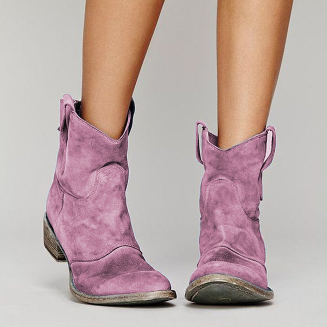 Noelle |Chic Suede Ankle Boots