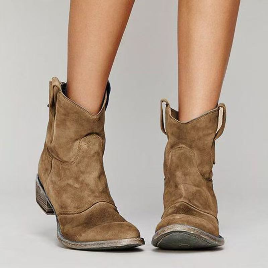 Noelle |Chic Suede Ankle Boots