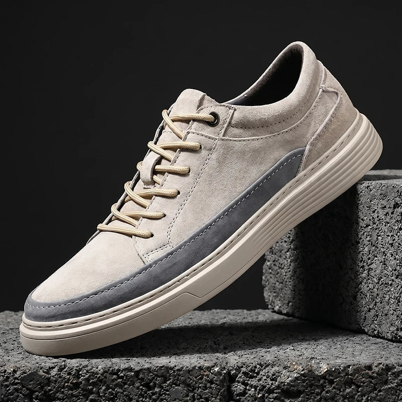 Matty - Suede Cushioned Casual Sneakers