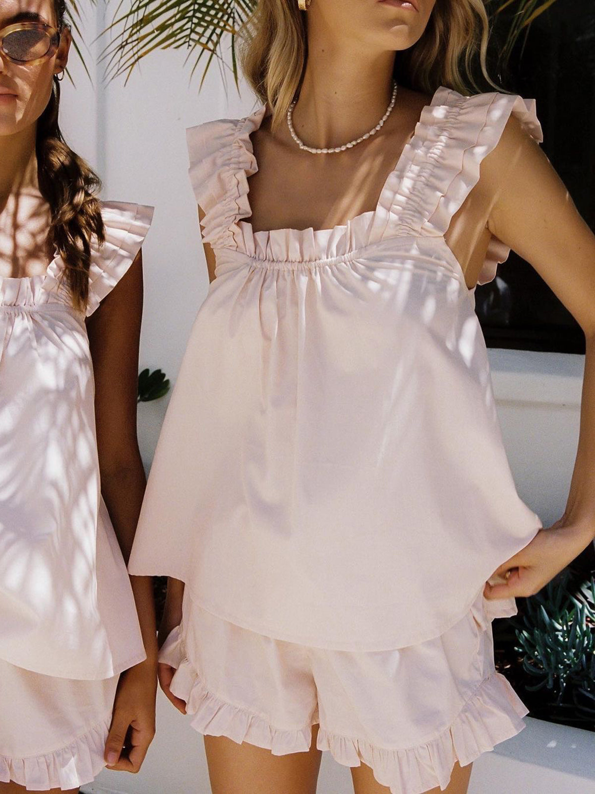 Sofia | Ruffle Summer Lounge Set