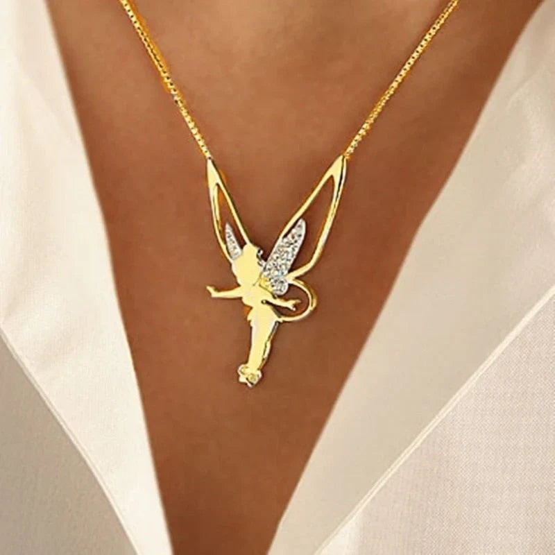 Lucky Fairy Necklace | Gold