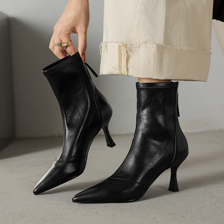 Uvera Genuine Leather Boots