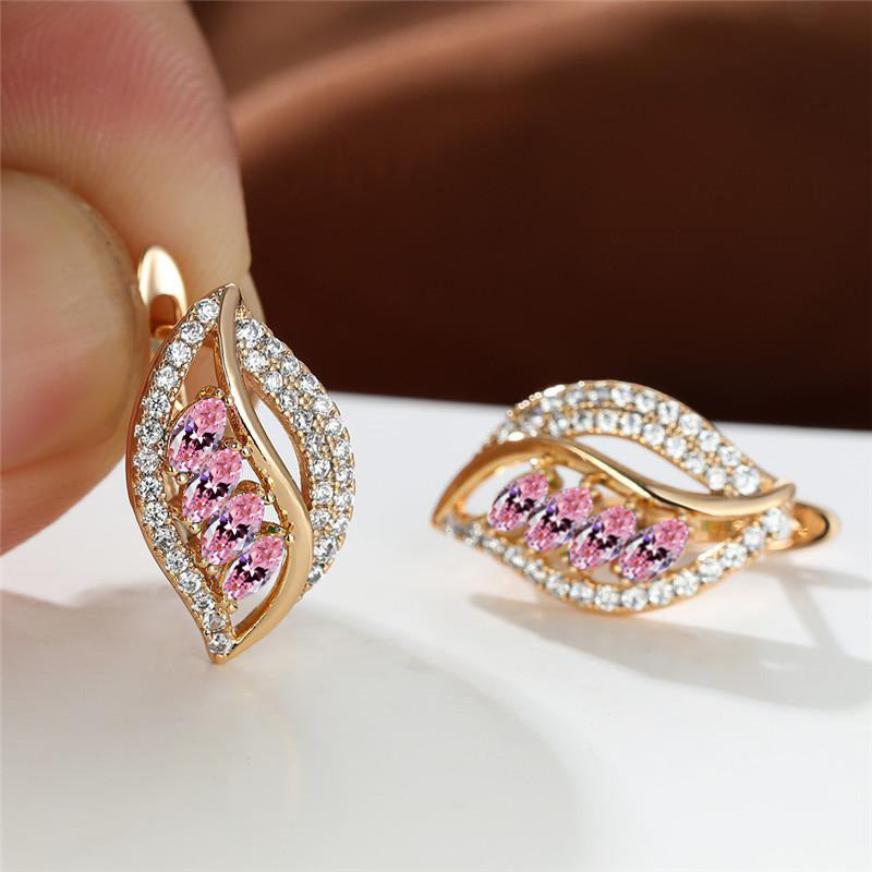 Isola Blushlune Earrings | Gold