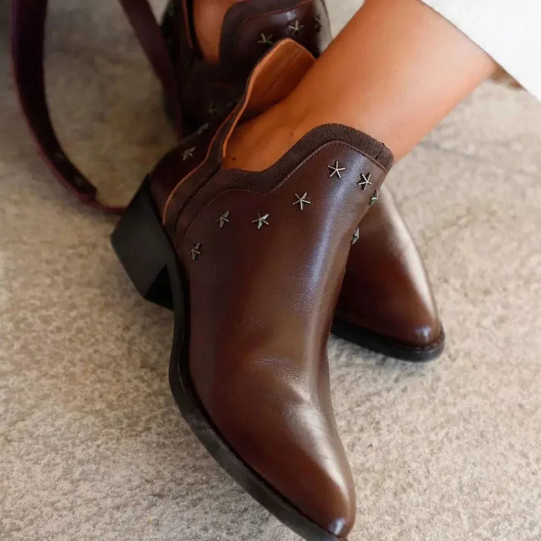 Nira™ | Studded Western Boots