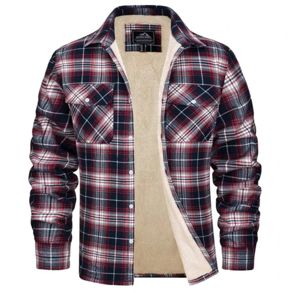 Mr. Rutig Sherpa Check Shirt Jacket