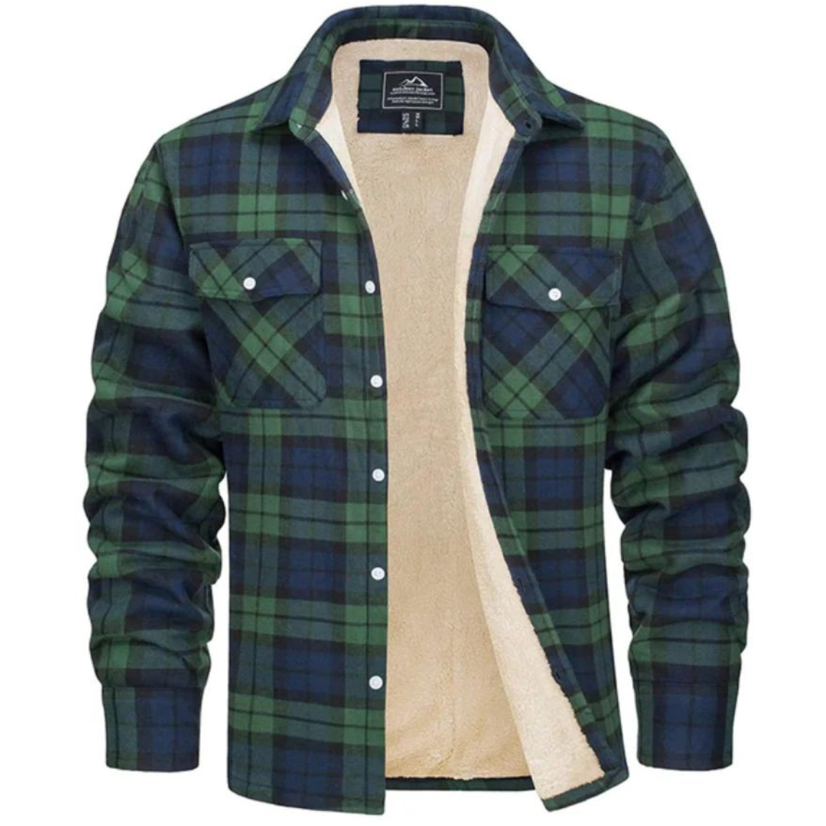 Mr. Rutig Sherpa Check Shirt Jacket