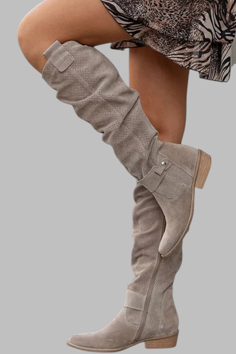 Noelle |Suede Boots